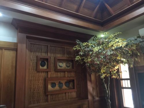 ·  ҹ⹡   HINOKI HANDICRAFT   ,  The House is built from hinoki tree