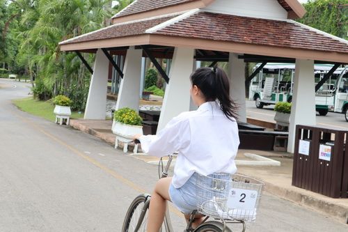 ชวนเธอมา ปั่นจักรยานเที่ยวชมสวน ที่ อุทยานหลวงราชพฤกษ์