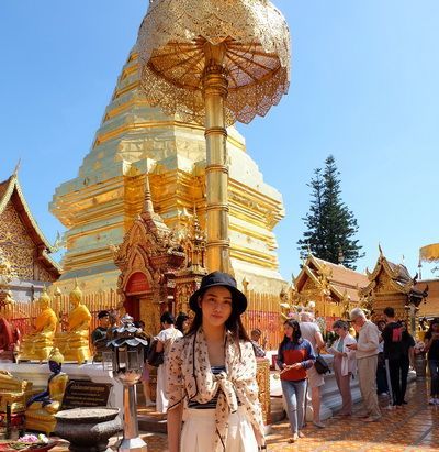 Wat Phra That Doi Suthep Temple the landmark of Chiang Mai